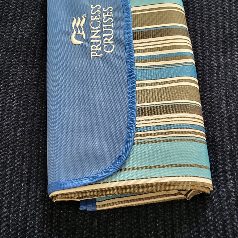 Princess Cruises Striped Beach Towel